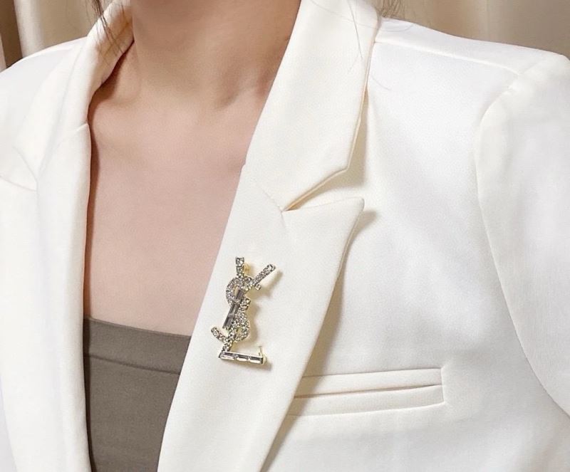 Ysl Brooches